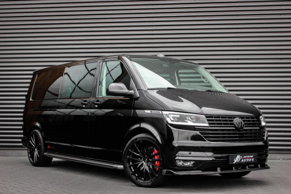 Volkswagen Transporter 2.0 TDI L2H1 204PK BULLI FULL BLACK / JB- EDITION / 2X SCHUIFDEUR / VERLAGINGSVEREN / DUBBEL CABINE / FULL