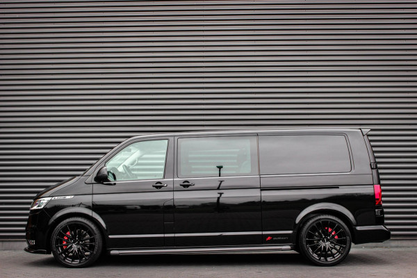 Volkswagen Transporter 2.0 TDI L2H1 204PK BULLI FULL BLACK / JB- EDITION / 2X SCHUIFDEUR / VERLAGINGSVEREN / DUBBEL CABINE / FULL