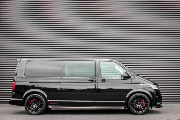 Volkswagen Transporter 2.0 TDI L2H1 204PK BULLI FULL BLACK / JB- EDITION / 2X SCHUIFDEUR / VERLAGINGSVEREN / DUBBEL CABINE / FULL