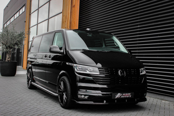 Volkswagen Transporter 2.0 TDI L2H1 204PK BULLI FULL BLACK / JB- EDITION / 2X SCHUIFDEUR / VERLAGINGSVEREN / DUBBEL CABINE / FULL