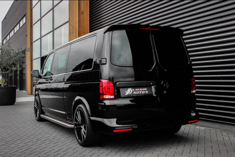 Volkswagen Transporter 2.0 TDI L2H1 204PK BULLI FULL BLACK / JB- EDITION / 2X SCHUIFDEUR / VERLAGINGSVEREN / DUBBEL CABINE / FULL