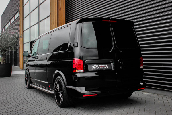 Volkswagen Transporter 2.0 TDI L2H1 204PK BULLI FULL BLACK / JB- EDITION / 2X SCHUIFDEUR / VERLAGINGSVEREN / DUBBEL CABINE / FULL