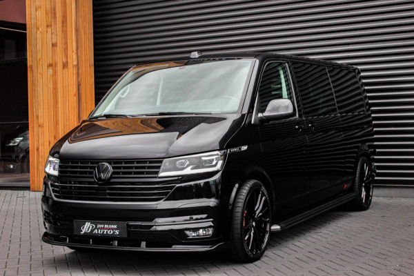 Volkswagen Transporter 2.0 TDI L2H1 204PK BULLI FULL BLACK / JB- EDITION / 2X SCHUIFDEUR / VERLAGINGSVEREN / DUBBEL CABINE / FULL