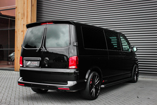 Volkswagen Transporter 2.0 TDI L2H1 204PK BULLI FULL BLACK / JB- EDITION / 2X SCHUIFDEUR / VERLAGINGSVEREN / DUBBEL CABINE / FULL