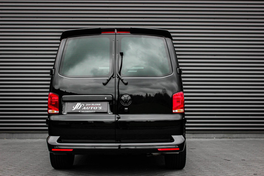 Volkswagen Transporter 2.0 TDI L2H1 204PK BULLI FULL BLACK / JB- EDITION / 2X SCHUIFDEUR / VERLAGINGSVEREN / DUBBEL CABINE / FULL