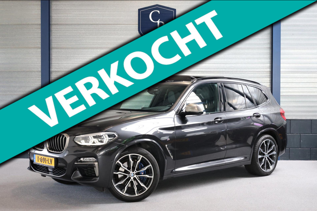 BMW X3 M40i xDrive Launch Edition High Executive BTW/LED/VIRTUAL/PANO/LEER+S.VERWARMING/20"LMV/CAM/LINE/ACC/ECC/12 MDN GARANTIE!