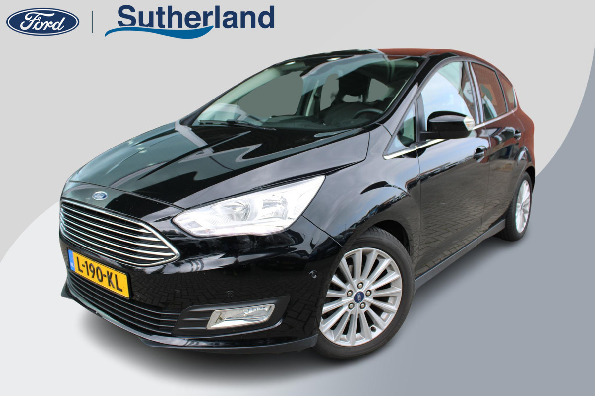 Ford C-MAX 1.0 EcoBoost 125 PK Titanium | Trekhaak | Camera | Climate Control | Navigatie | 17 Inch Lichtmetalen Velgen | Cruise Control | 55DKM!