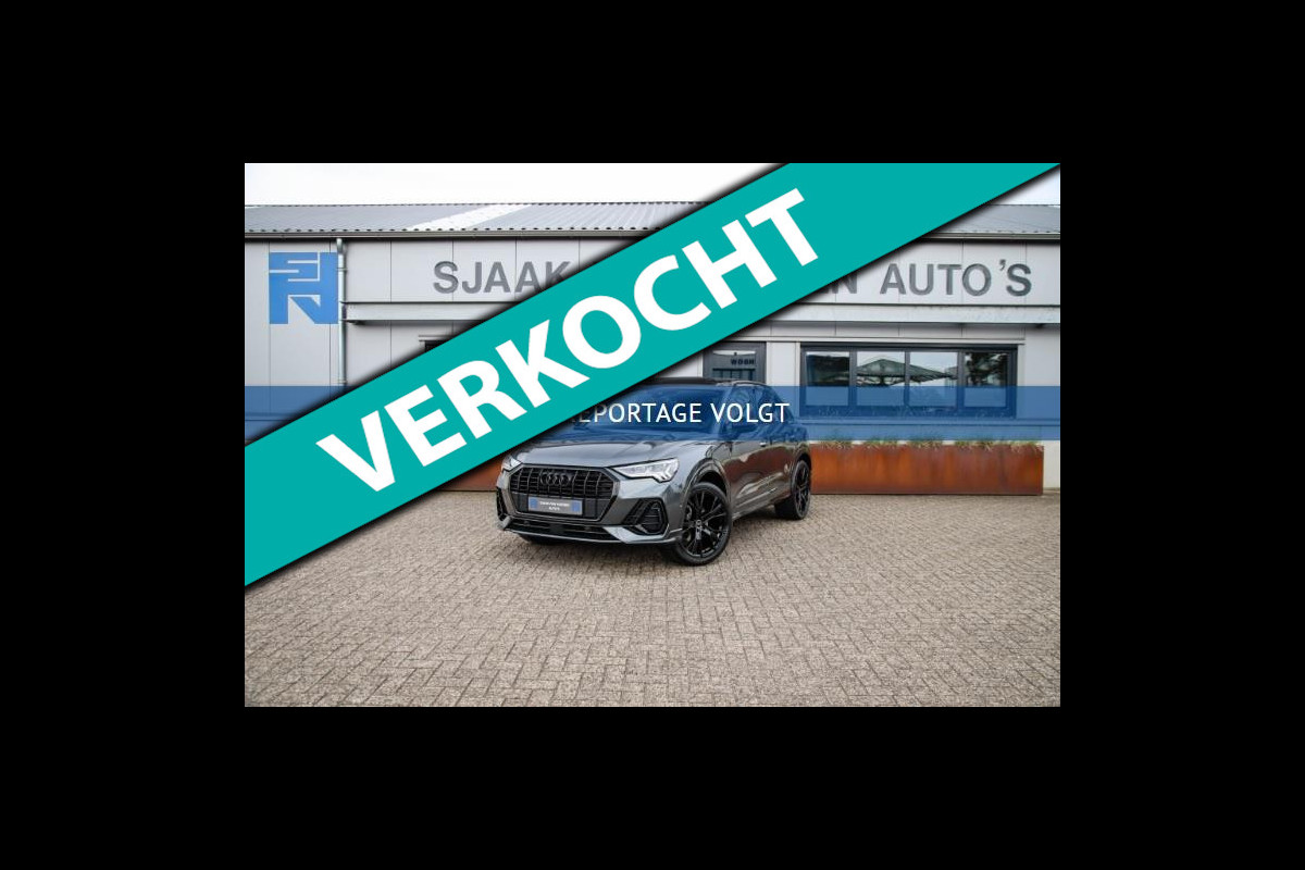 Audi Q3 35 TFSI 1.5 TFSI S Line Pro Line S 150pk S-Tronic! 1e|Panoramadak|Virtual Cockpit|LED Matrix|Leder|ACC|Camera|20inch|Bj'19