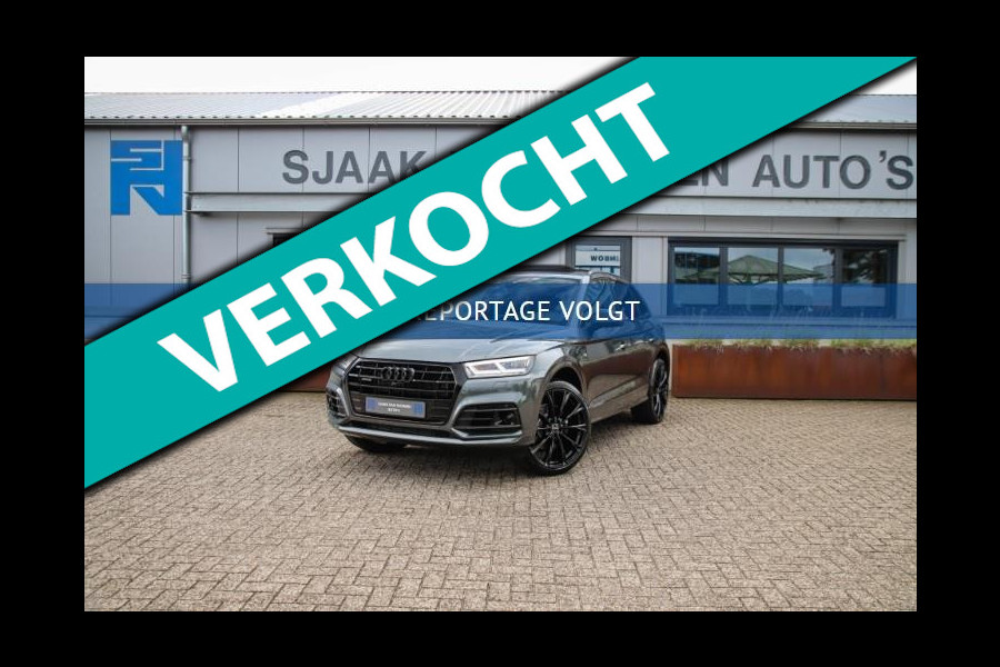 Audi Q5 50 TFSI e Quattro Competition Pro Line S S-Line 299pk Automaat! 1e|DLR|Panoramadak|Virtual Cockpit|LED Matrix|B&O|Black|22