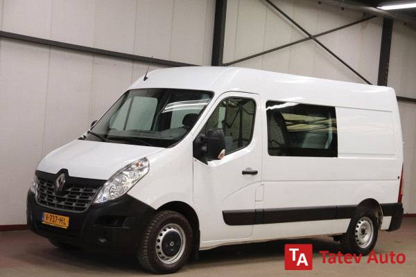 Renault Master T35 2.3 dCi L2H2 DUBBEL CABINE TREKHAAK