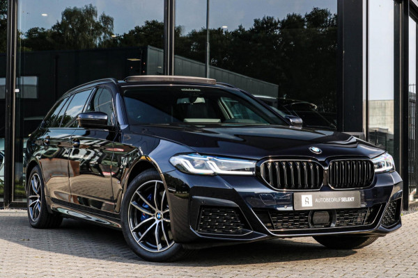 BMW 5 Serie Touring 530e xDrive - PANO - TREKH. - 2 JR GARANTIE - M-SPORT