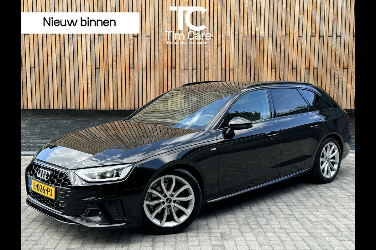 Audi A4 Avant 35 TFSI S edition Automaat | Matrix Led | Zwart optiek | Climate Control | Cruise Control | Getint glas | Apple CarPlay |