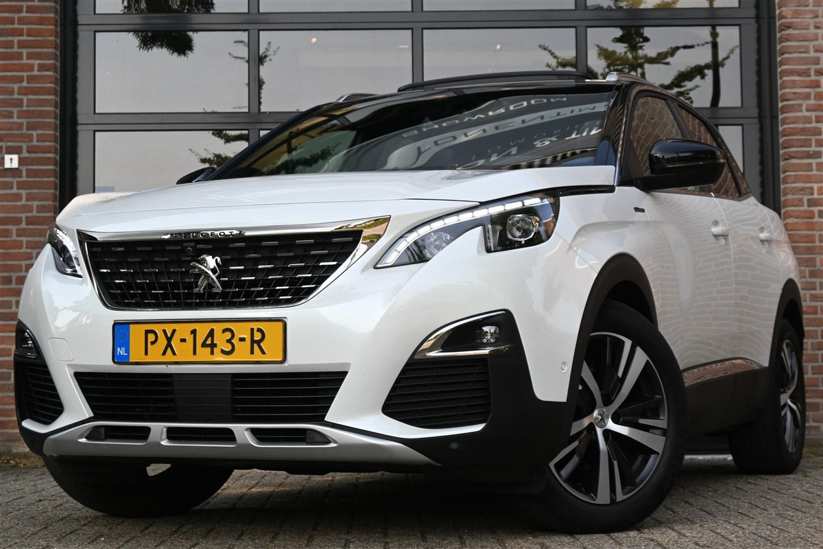 Peugeot 3008 1.6 e-THP 165PK GT Line FullOptions Pano Leder Trekhaak 360 Cruise '17