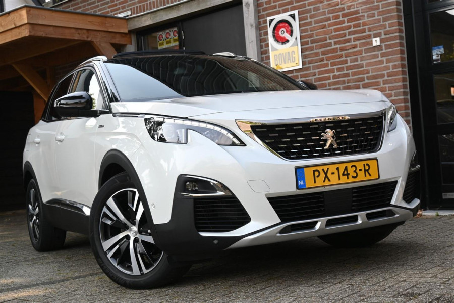 Peugeot 3008 1.6 e-THP 165PK GT Line FullOptions Pano Leder Trekhaak 360 Cruise '17