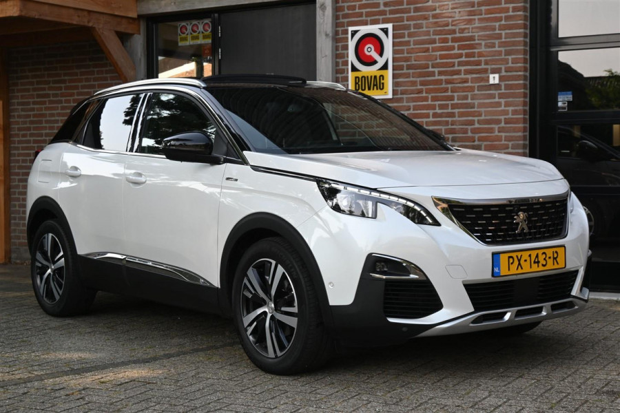 Peugeot 3008 1.6 e-THP 165PK GT Line FullOptions Pano Leder Trekhaak 360 Cruise '17