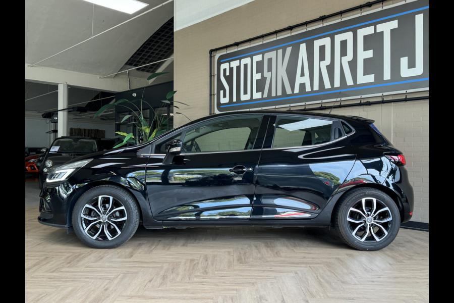 Renault Clio 0.9 TCe Intens, 2018, Navi, Led, Keyless, PDC, 16 inch velgen, cruise control, 100% dealer onderhouden!