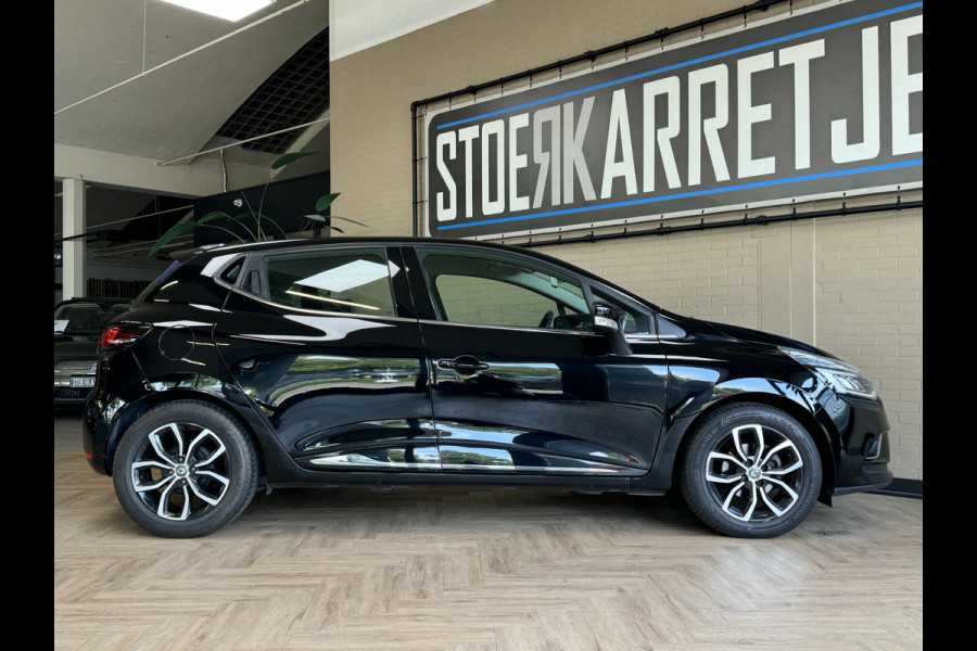 Renault Clio 0.9 TCe Intens, 2018, Navi, Led, Keyless, PDC, 16 inch velgen, cruise control, 100% dealer onderhouden!