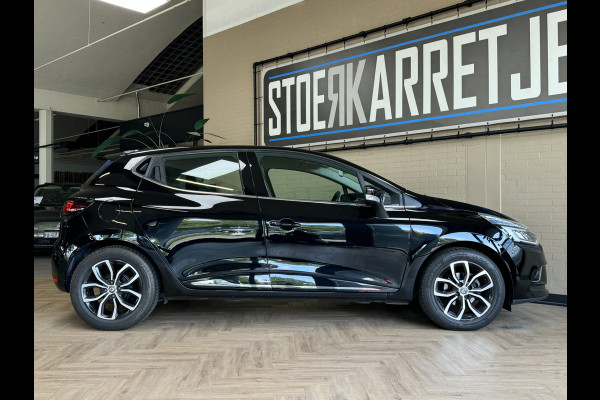 Renault Clio 0.9 TCe Intens, 2018, Navi, Led, Keyless, PDC, 16 inch velgen, cruise control, 100% dealer onderhouden!