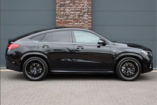 Mercedes-Benz GLE Coupé AMG 53 4MATIC+ Premium+ Aut9 | Airmatic | Distronic+ | Panoramadak | Massage | Trekhaak | Vlakkenverwarming | HUD | Carbon | Schakelbare Uitlaat | Stoelventilatie | Luchtkwaliteitspakket |