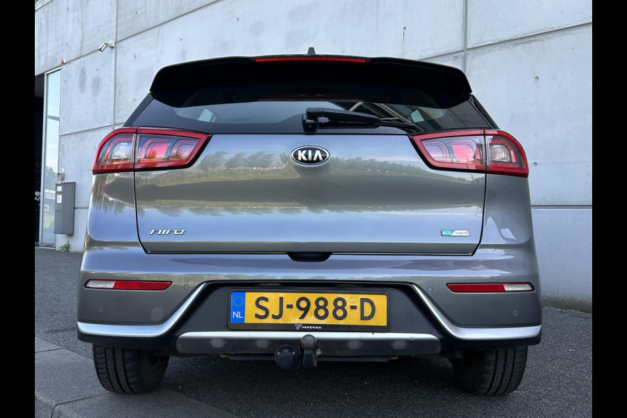 Kia Niro 1.6 GDi Hybrid DynamicLine Automaat | Trekhaak | Camera | Navi | H-Leder | Clima | 16” Velgen | Apple CarPlay/Android Auto | PDC | Cruise | LED |