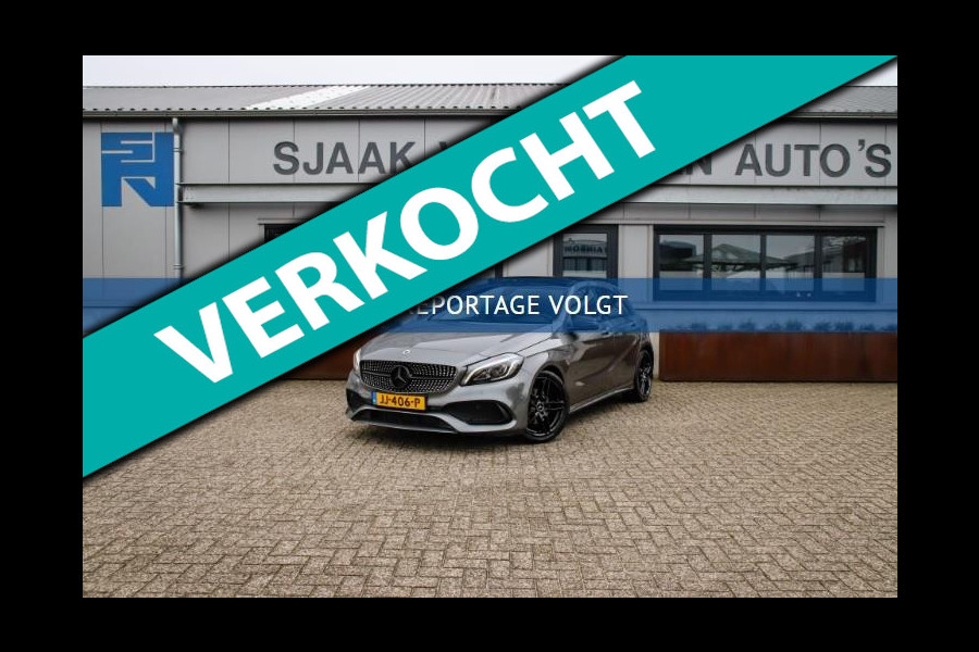 Mercedes-Benz A-Klasse Facelift 180 Sport Edition AMG 7G Automaat 156pk! 1e|NL|DLR|Panoramadak|Leder|NAVI|Stoelverwarming|18inch