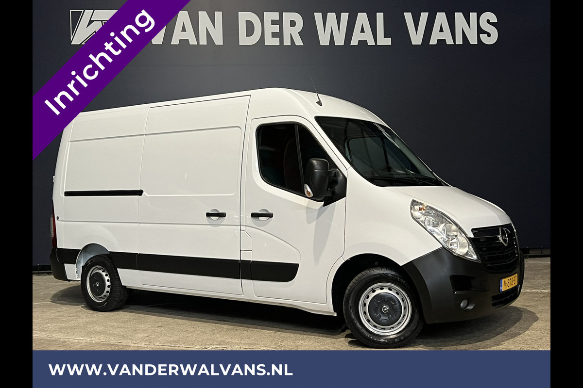 Opel Movano 2.3 CDTI L2H2 inrichting Euro6 Airco | Camera | Trekhaak | Navigatie cruisecontrol, parkeersensoren