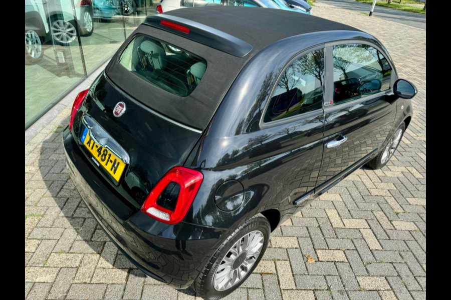 Fiat 500C Cabrio 0.9 TwinAir Turbo 80pk Cruise Control, Airco, Bluetooth, PDC, USB