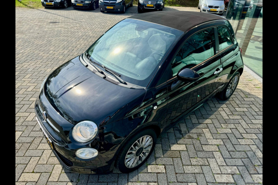 Fiat 500C Cabrio 0.9 TwinAir Turbo 80pk Cruise Control, Airco, Bluetooth, PDC, USB