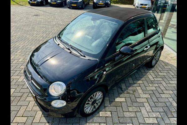 Fiat 500C Cabrio 0.9 TwinAir Turbo 80pk Cruise Control, Airco, Bluetooth, PDC, USB