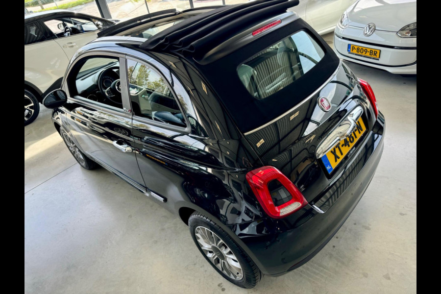 Fiat 500C Cabrio 0.9 TwinAir Turbo 80pk Cruise Control, Airco, Bluetooth, PDC, USB