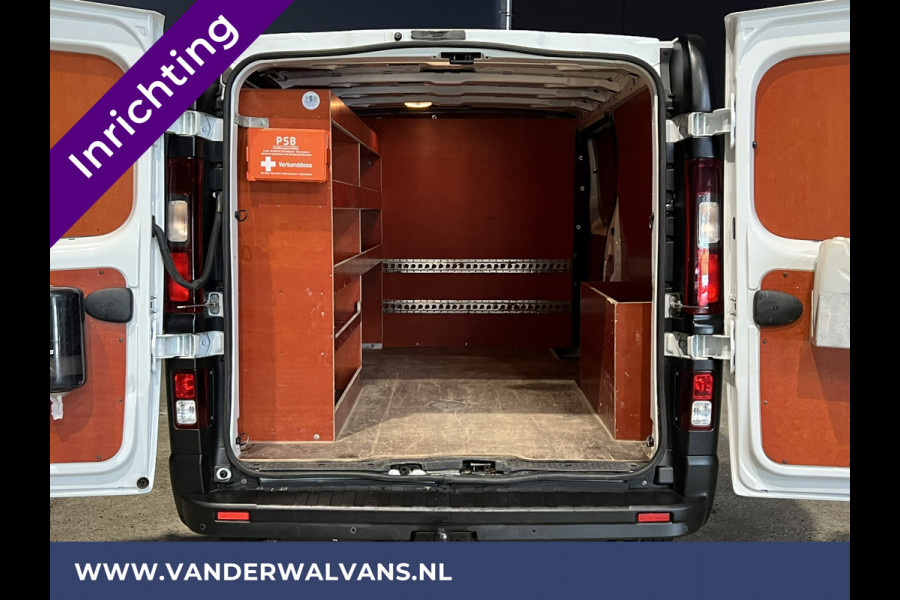 Opel Vivaro 1.6 CDTI 126pk L2H1 inrichting Euro6 Airco | Camera | Navigatie | LED | Cruisecontrol Trekhaak, Parkeersensoren, Cruisecontrol, Bijrijdersbank