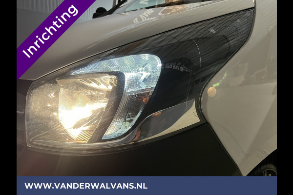 Opel Vivaro 1.6 CDTI 126pk L2H1 inrichting Euro6 Airco | Camera | Navigatie | LED | Cruisecontrol Trekhaak, Parkeersensoren, Cruisecontrol, Bijrijdersbank