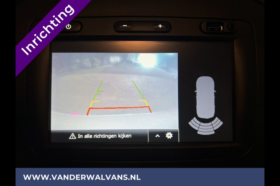 Opel Vivaro 1.6 CDTI 126pk L2H1 inrichting Euro6 Airco | Camera | Navigatie | LED | Cruisecontrol Trekhaak, Parkeersensoren, Cruisecontrol, Bijrijdersbank