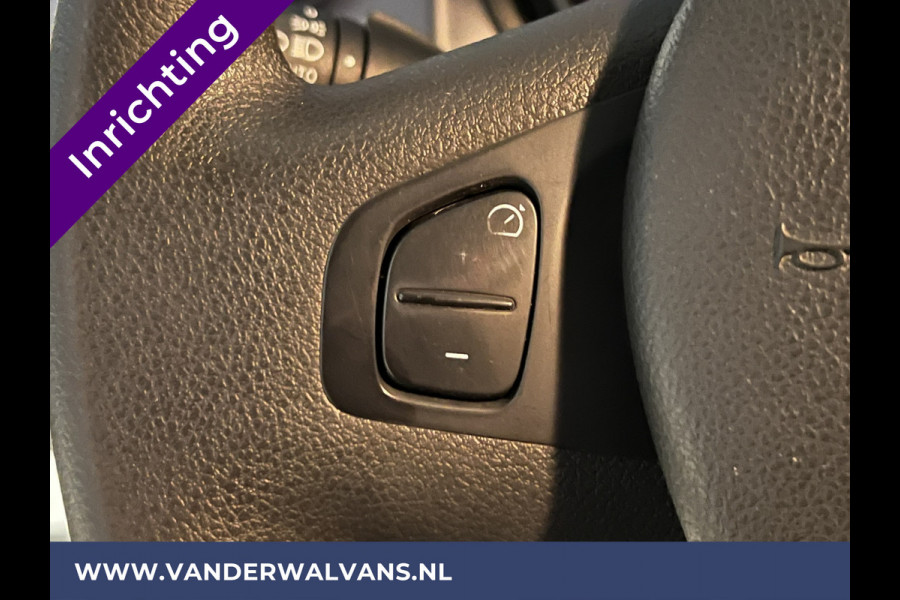 Opel Vivaro 1.6 CDTI 126pk L2H1 inrichting Euro6 Airco | Camera | Navigatie | LED | Cruisecontrol Trekhaak, Parkeersensoren, Cruisecontrol, Bijrijdersbank