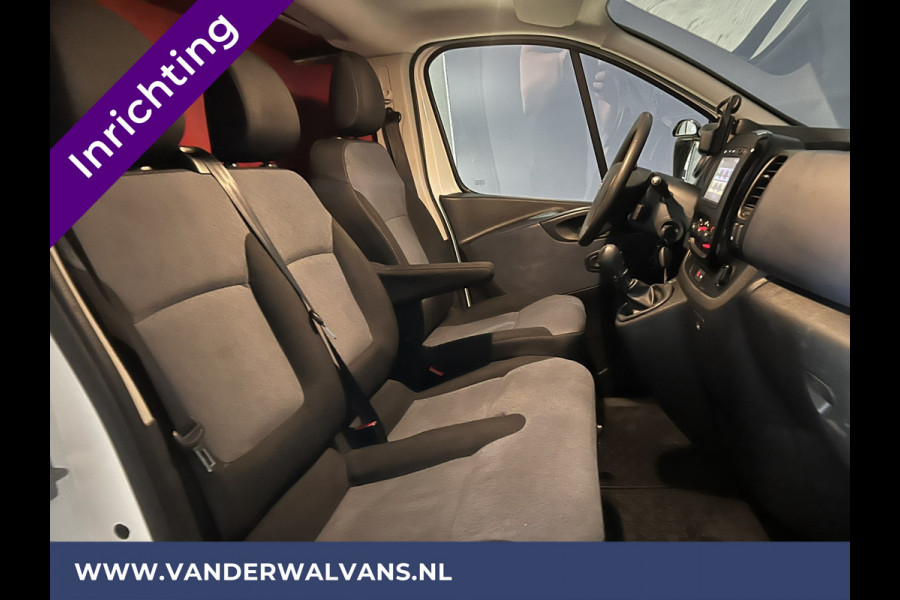 Opel Vivaro 1.6 CDTI 126pk L2H1 inrichting Euro6 Airco | Camera | Navigatie | LED | Cruisecontrol Trekhaak, Parkeersensoren, Cruisecontrol, Bijrijdersbank