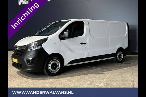 Opel Vivaro 1.6 CDTI 126pk L2H1 inrichting Euro6 Airco | Camera | Navigatie | LED | Cruisecontrol Trekhaak, Parkeersensoren, Cruisecontrol, Bijrijdersbank