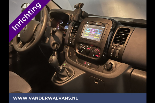 Opel Vivaro 1.6 CDTI 126pk L2H1 inrichting Euro6 Airco | Camera | Navigatie | LED | Cruisecontrol Trekhaak, Parkeersensoren, Cruisecontrol, Bijrijdersbank