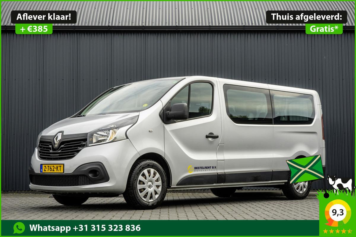 Renault Trafic Passenger **1.6dCi 9-Pers L2H1 | Incl. BPM, BTW vrij | R-Link | Navi | Airco | Cruise | PDC | MF Stuur | Start / Stop**