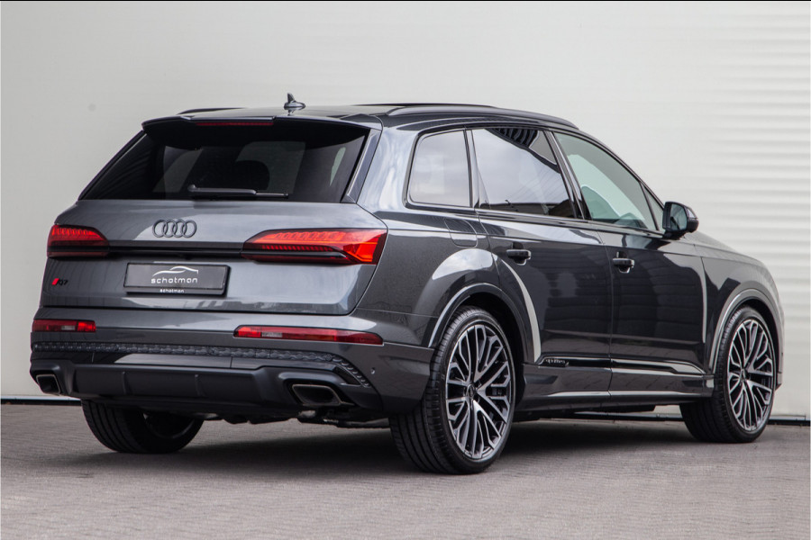 Audi Q7 60 TFSI e quattro Competition Facelift 4Wielsturing, Carbon, Pano, 490pk