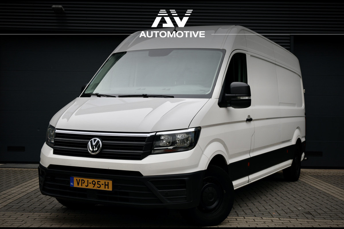 Volkswagen Crafter 35 2.0 TDI L5H3 | Camera | Navigatie | CarPlay | Trekhaak | Betimmering | 360 PDC | Nieuwe APK | Onderhoudsbeurt