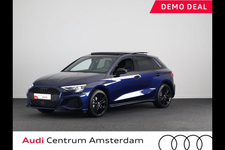 Audi A3 Sportback 35 TFSI S edition 150pk S-tronic | panoramadak | lederen bekleding | Stoelverwarming | 18 inch Lichtmetalen velgen