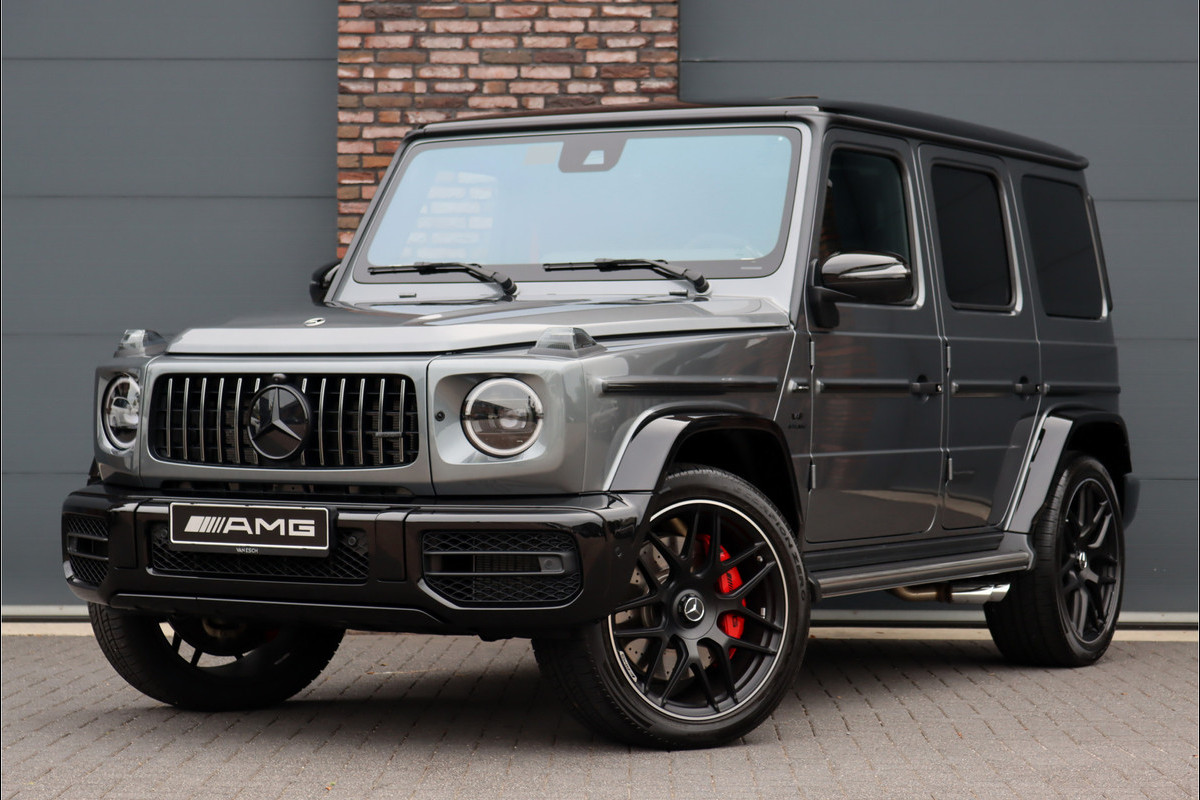 Mercedes-Benz G-Klasse AMG 63 V8 G-Manufaktur Aut9 | AMG Drivers Package | Distronic+ | Carbon | Massage | Nappa Leder | Trekhaak | Stoelventilatie | Energizing-pakket | Schuifdak | Techniekpakket |