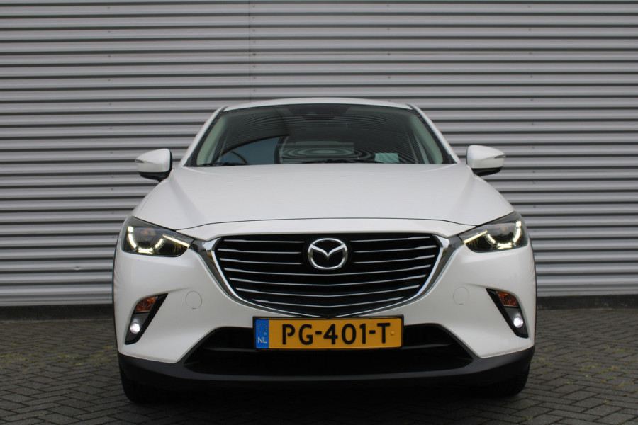 Mazda CX-3 2.0 SkyActiv-G 120 SkyLease GT | Navi | Keyless | Heads-up display | Clima | 18" LM | Camera | Dodehoek detectie |