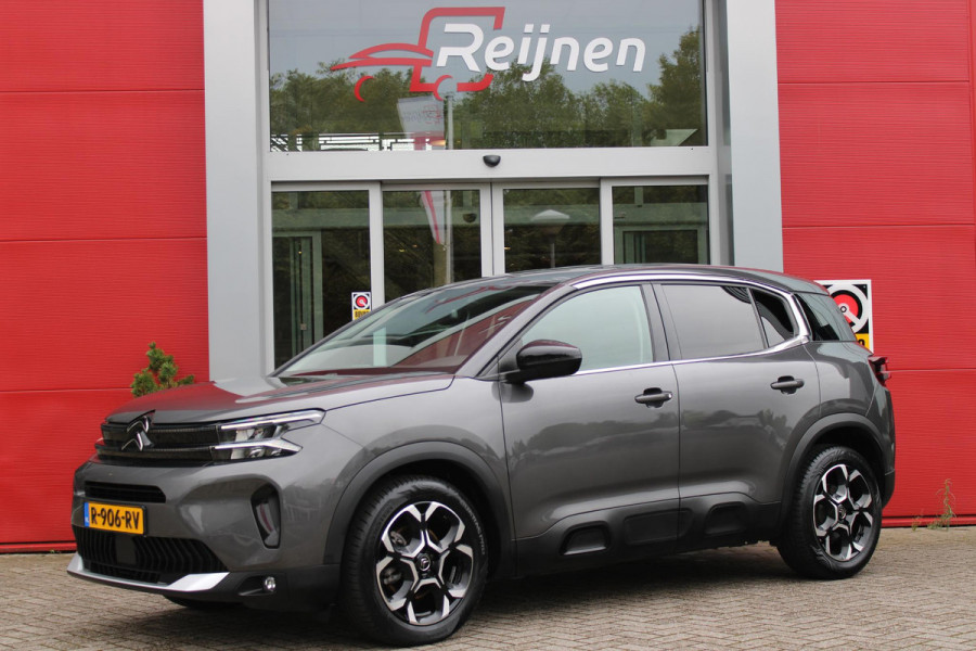 Citroën C5 Aircross 1.2 130PK AUTOMAAT FEEL | APPLE CARPLAY/ANDROID AUTO | ACHTERUITRIJ CAMERA | KEYLESS ENTRY/START | LED KOPLAMPEN | CRUISE CONTROL | CLIMATE CONTROL | DAB+ RADIO | ALL SEASON BANDEN | 18" LICHTMETALEN VELGEN |