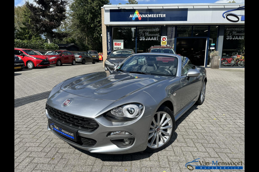 Fiat 124 Spider 1.4 MultiAir Turbo 140PK Lusso 27dKM!|Leder|Climate|Cruise|Stoelverwarming