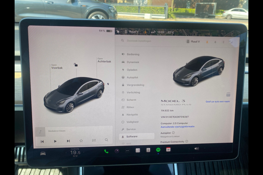 Tesla Model 3 Standard RWD Plus 60 kWh VAN VOOR UW ZOMERVOORDEEL | 1000 KG TREKGEWICHT