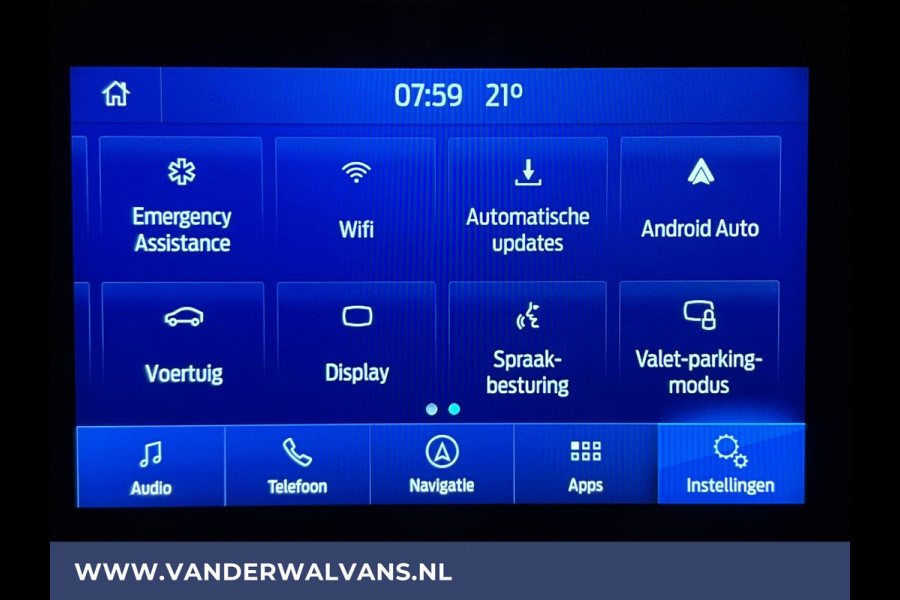 Ford Transit Connect 1.5 EcoBlue L1H1 Euro6 Airco | Camera | Navigatie | Android auto | Cruisecontrol | 3-zits Verwarmde voorruit, Parkeersensoren, Zijdeur