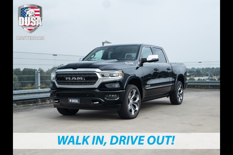 Dodge Ram 1500 1500 | Limited | 5.7 V8 | 4x4 | Crew Cab | Luchtvering | Adaptive Cruise | Cover NIEUW BINNEN!