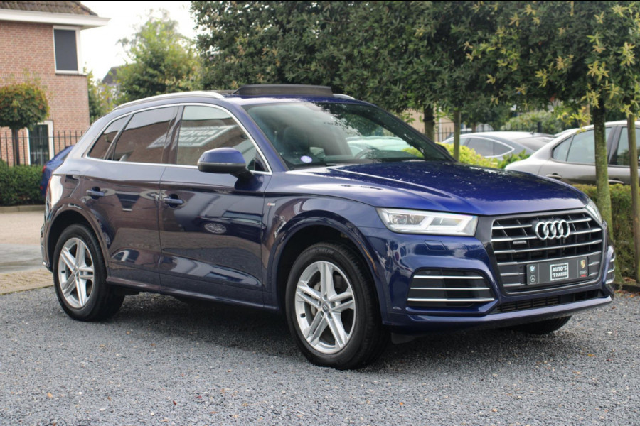 Audi Q5 55 TFSI e Quattro Competition 367 PK 3x S-Line Pano Camera Keyless Virtual 19''