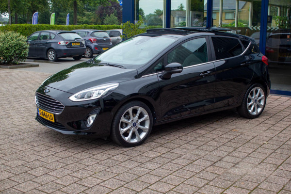 Ford Fiesta 1.0 EcoBoost Titanium | Prijs rijklaar incl. 12 mnd garantie | Pdc Panodak Navi B&O Stoelverw Voorruitverw